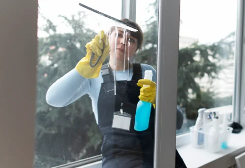 Nettoyage de vitres intérieures et extérieures à Éourres
